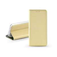 HAFFNER PT-5845 iPhone 12/12 Pro arany bőr oldalra nyíló tok (PT-5845)