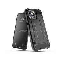 HAFFNER PT-6393 S908B Galaxy S22 Ultra 5G ütésálló fekete műanyag hátlap (PT-6393)