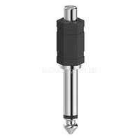 HAMA 205188 FIC adapter mono 6,3 mm Jack dugó - 1 RCA alj (HAMA_205188)