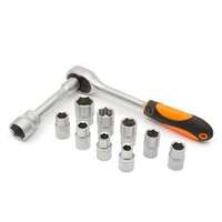HANDY-TOOLS Handy dugókulcs készlet - 10857B (12 db-os, 1/2", 10-24 mm) (HANDY-TOOLS_10857B)