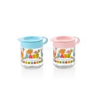 HANE IRIS Varna fedeles pohár 212ml, rózsaszín vagy kék színű HN-1906 (HN-1906)