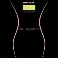 HAUSBERG HB-6003NG üveg fürdőszobai mérleg (HB-6003NG)