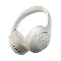 HAYLOU S30 ANC bluetooth fejhallgató SZTEREO (v5.4, mikrofon, aktív zajszűrő, összehajtható + Type-C tápkábel) FEHÉR (S30_WHITE)