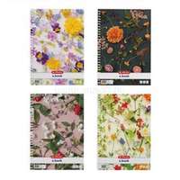 HERLITZ Flower II A4 70 lap kockás spirálfüzet (HERLITZ_400201490)