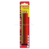 HERLITZ H, HB, B, 2B 4db-os ceruza (HERLITZ_08670051)