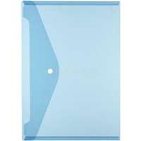 HERLITZ PP A4 átlátszó kék patentos tasak (HERLITZ_10657948)