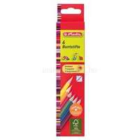 HERLITZ Trio lakkozott 6db-os vegyes színű színes ceruza (HERLITZ_10412013)