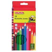HERLITZ vastag lakkozott 10db-os vegyes színű színes ceruza (HERLITZ_10795276)