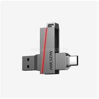 HIKSEMI E307C U3 Dual Slim"USB 3.2/Type-C 64GB pendrive (szürke) (HS-USB-E307C_64G_U3)