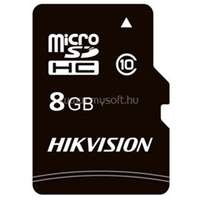 HIKSEMI MicroSD kártya - NEO 8GB microSDHC, Class 10 and UHS-I, TLC (adapter nélkül) (HS-TF-C1(STD)/8G/NEO/W)