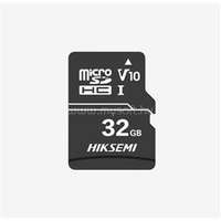 HIKSEMI MicroSD kártya - NEO HOME 32GB microSDHC, Class 10 and UHS-I, TLC (adapter nélkül) (HS-TF-D1(STD)/32G/NEO_HOME/W)