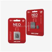 HIKSEMI NEO MicroSDXC memóriakártya 64GB, Class10, UHS-I + SD adapter (HS-TF-C1(STD)/64G/NEO/AD/W)