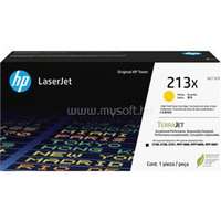 HP 213X Eredeti sárga LaserJet tonerkazetta (6000 oldal) (W2132X)
