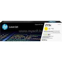 HP 219X Eredeti sárga LaserJet tonerkazetta (2500 oldal) (W2192X)