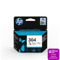 HP 304 Eredeti háromszínű tintapatron (100 oldal) (N9K05AE)