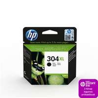 HP 304XL Eredeti fekete nagy kapacitású tintapatron (300 oldal) (N9K08AE)
