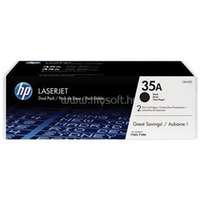 HP 35A Eredeti fekete LaserJet multipakk tonerkazettá (2x1500 oldal) (CB435AD)