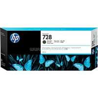 HP 728 Eredeti matt fekete DesignJet tintapatron (300ml) (F9J68A)