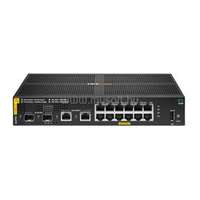 HP Aruba Networking CX 6100 12G Class4 PoE 2G/2SFP+ 139W Switch (JL679A)
