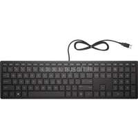 HP Pavilion 300 vezetékes billentyűzet angol lokalizáció (fekete) (4CE96AA)