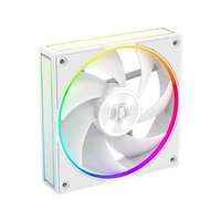 ID-COOLING Cooler 12cm - AF-127-ARGB-W (29,9dB, max. 132,52 m3/h, 4pin, PWM, 12cm, ARGB LED, fehér) (AF-127-ARGB-W)