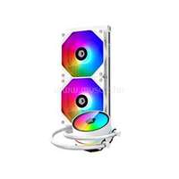 ID-COOLING CPU Water Cooler - ZOOMFLOW 240 XT SNOW (13.8-30.5dB; max. 126,57 m3/h; 2x12cm, A-RGB LED) (ZOOMFLOW_240_XT_SNOW)