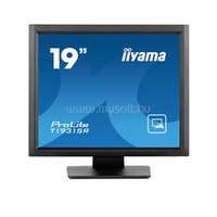 IIYAMA T1931SR-B1S érintőképernyős Monitor | 19" | 1280x1024 | IPS | 1x VGA | 0x DVI | 1x DP | 1x HDMI