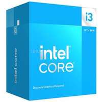 INTEL Core i3-14100 (4 Cores, 12M Cache, 3.5 up to 4.70 GHz, FCLGA1700) Dobozos, hűtéssel (BX8071514100)
