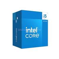 INTEL Core i5-14400 (10 Cores, 20M Cache, 1.80 up to 4.70 GHz, FCLGA1700) Dobozos, hűtéssel (BX8071514400)