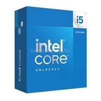 INTEL Core i5-14600K (14 Cores, 24M Cache, 2.60 up to 5.30 GHz, FCLGA1700) Dobozos, hűtés nélkül (BX8071514600K)