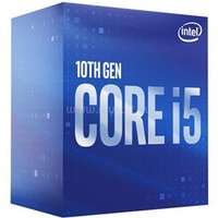 INTEL Core i5-10400F (6 Cores, 12M Cache, 2.90 up to 4.30 GHz, FCLGA1200) Dobozos, hűtéssel, nincs VGA (BX8070110400F)
