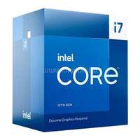 INTEL Core i7-13700F (16 Cores, 30M Cache, 1.50 up to 5.20 GHz, FCLGA1700) Dobozos, hűtéssel, nincs VGA (BX8071513700F)