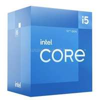 INTEL Core i5-12400 (6 Cores, 18M Cache, 2.50 up to 4.40 GHz, FCLGA1700) Dobozos, hűtéssel (BX8071512400)