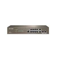 IP-COM G5312F vezérelhető Switch (10x1Gbps; 2x SFP; 1x console port; L3) (IP-COM_G5312F)