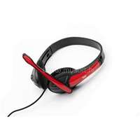 IRIS F-25 vezetékes headset (piros) (IRIS_F-25)