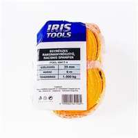 IRIS TOOLS ITOCL-6M1T-4 rakományrögzítő, egyrészes racsnis spanifer, 1.000 kg, 6 m, 25 mm (ITOCL-6M1T-4)