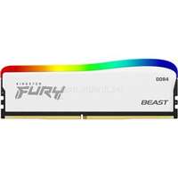 KINGSTON DIMM memória 16GB DDR4 3200MHz CL16 FURY Beast White RGB SE (KF432C16BWA/16)