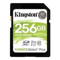 KINGSTON Canvas Select Plus SDXC 256GB Class 10, UHS-I U3 V30 memóriakártya (SDS2/256GB)