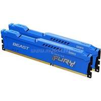 KINGSTON DIMM memória 2X8GB DDR3 1600MHz CL10 FURY BEAST BLUE (KF316C10BK2/16)