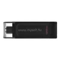 KINGSTON DT 70 USB3.2 Type-C 128GB pendrive (fekete) (DT70/128GB)