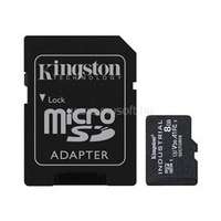 KINGSTON Industrial MicroSDHC 8GB Class 10, UHS-I, U3, V30, A1 memóriakártya + adapter (SDCIT2/8GB)