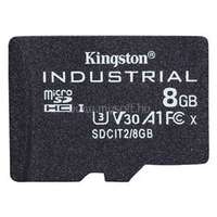 KINGSTON Industrial MicroSDHC 8GB Class 10, UHS-I, U3, V30, A1 memóriakártya (SDCIT2/8GBSP)