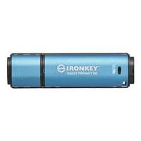 KINGSTON IronKey Vault Privacy 50 USB 3.2 16GB pendrive (kék) (IKVP50/16GB)