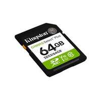 KINGSTON Canvas Select Plus Gen3 SDXC 64GB Class10 UHS-1 U1 V10 memóriakártya (SDS3/64GB)