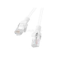 LANBERG PCU6-10CC-0200-W Cat6 U/UTP PVC 2m réz bevonatú alumínium patch kábel (fehér) (PCU6-10CC-0200-W)