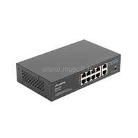 LANBERG RSFE-8P-2GE-120 switch PoE 19inch 10-port 100MB 8 ports PoE 30W/port max 120w unmanaged (RSFE-8P-2GE-120)