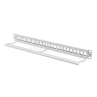 LANBERG Üres patch panel 24 port 1U 19" tehermentesítővel, szürke (PPKS-1024-S)
