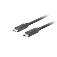 LANBERG USB-C (M/M) 3.1 Gen 2 kábel, 1,8 m, 10 Gb/s PD 100W fekete (CA-CMCM-32CU-0018-BK)
