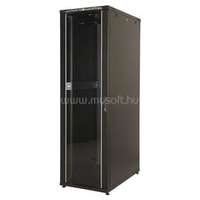 LANDE LN-CK22U6060-BL CK 19" 22U 600x600 fekete álló rack szekrény (LN-CK22U6060-BL)