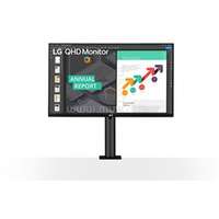 LG 27QN880P Monitor beépített hangszóróval | 27" | 2560x1440 | IPS | 0x VGA | 0x DVI | 1x DP | 2x HDMI